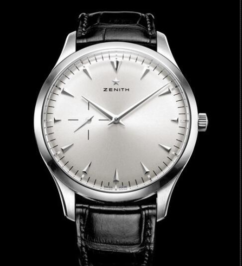 Replica Watch Zenith Elite Ultra Thin Héritage 03.2010.681/01.C493 Steel - Aligator Bracelet