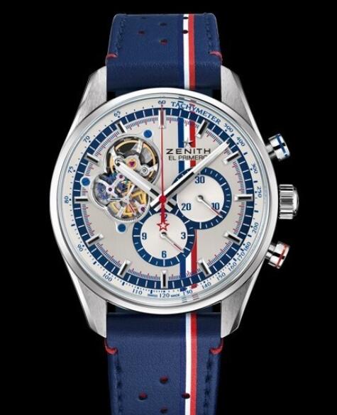 Replica Watch Zenith El Primero Chronomaster 1969 Tour Auto Edition 03.2044.4061/01.C746 Steel - Leather Bracelet