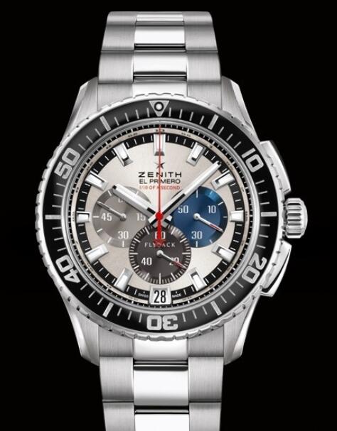 Replica Watch Zenith El Primero Stratos FlyBack Stricking 10th Tribute to Felix Baumgartner 03.2062.405/69.M2060 Steel - Steel Bracelet Replica Watch Zenith El Primero Stratos FlyBack Stricking 10th Tribute to Felix Baumgartner 03.2062.405/69.M2060 Steel - Steel Bracelet