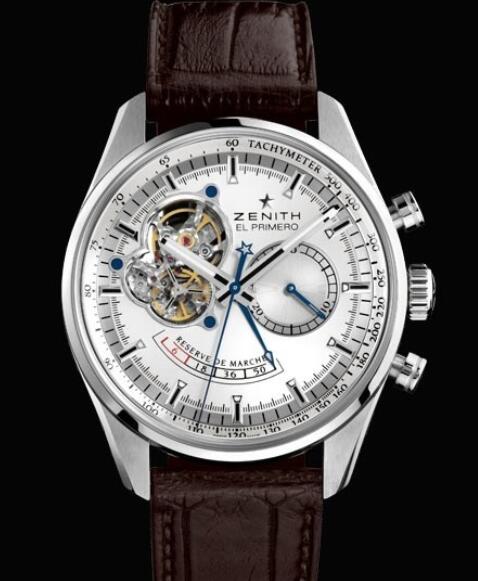 Replica Watch Zenith El Primero Chronomaster Open Power Reserve 03.2080.4021/01.C494 Steel - Aligator Bracelet