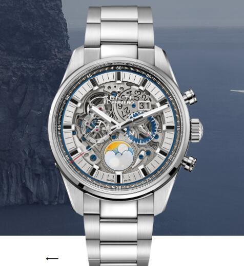 Replica Zenith Chronomaster Watch CHRONOMASTER EL PRIMERO GRANDE DATE FULL OPEN 45MM 03.2530.4047/78.M2530