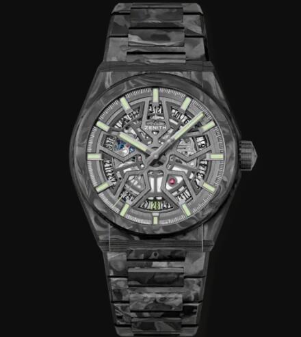 Zenith Defy Classic Carbon Replica Watch 10.9001.670/80.M9000