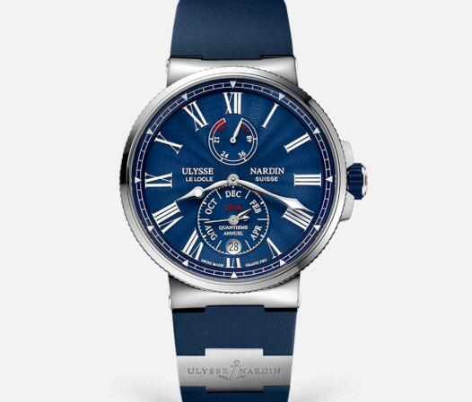 Ulysse Nardin Marine Chronometer Annual Calendar 43 mm Replica Watch Price 1133-210-3/E3
