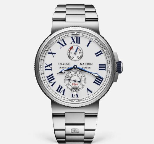 Ulysse Nardin Marine Chronometer 45 mm Replica Watch Price 1183-122-7M/40