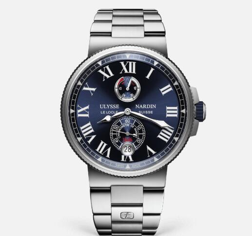 Ulysse Nardin Marine Chronometer 45 mm Replica Watch Price 1183-122-7M/43