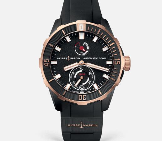 Ulysse Nardin Diver Chronometer 44mm Replica Watch Price 1185-170-3/BLACK