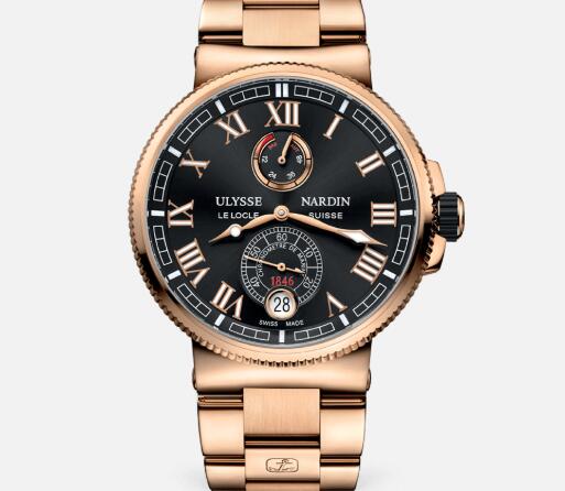 Ulysse Nardin Marine Chronometer 43 mm Replica Watch Price 1186-126-8M/42