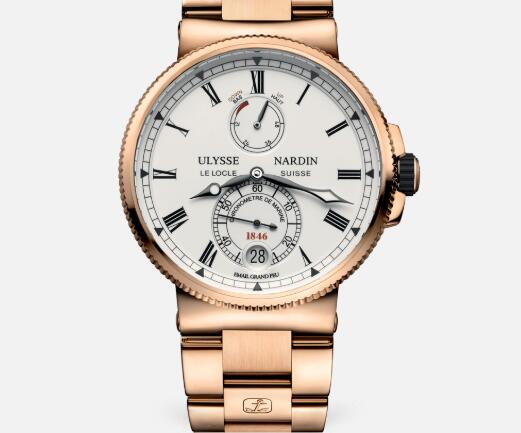Ulysse Nardin Marine Chronometer 43 mm Limited Edition Replica Watch Price 1186-126-8M/E0