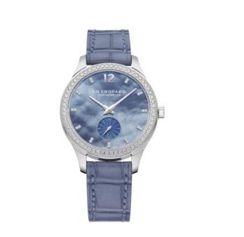 Chopard L.U.C Watch Replica Review L.U.C XP ESPRIT DE FLEURIER PEONY 35 MM AUTOMATIC WHITE GOLD DIAMONDS 131968-1002