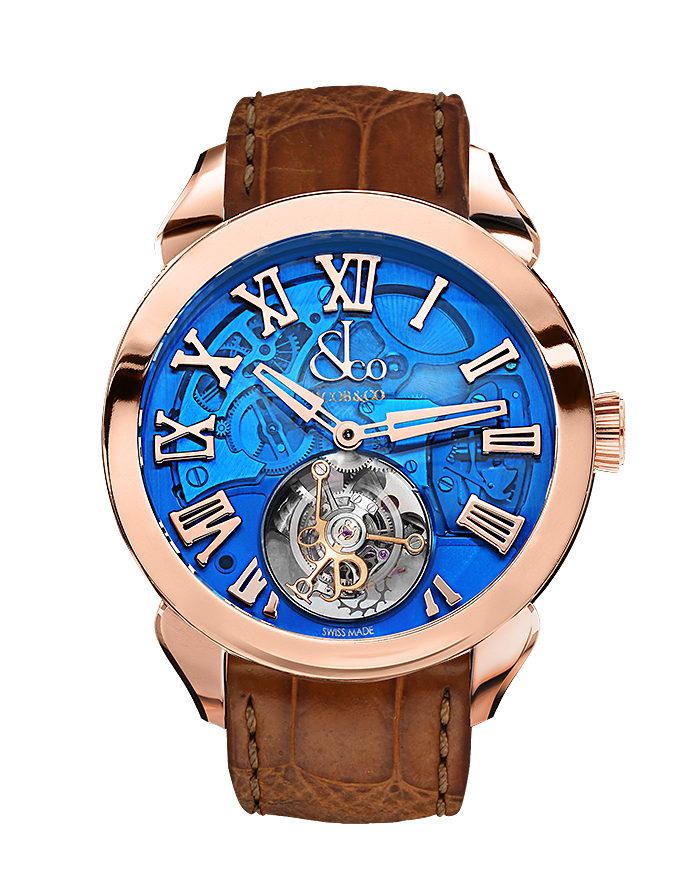 Jacob & Co. PALATIAL FLYING TOURBILLON HOURS & MINUTES Watch Replica PT520.40.NS.QB.A Jacob and Co Watch Price