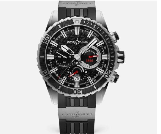 Ulysse Nardin Diver Chronograph 44mm Replica Watch Price 1503-151-3/92