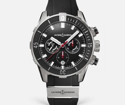 Ulysse Nardin Diver Chronograph 44mm Replica Watch Price 1503-170-3/92