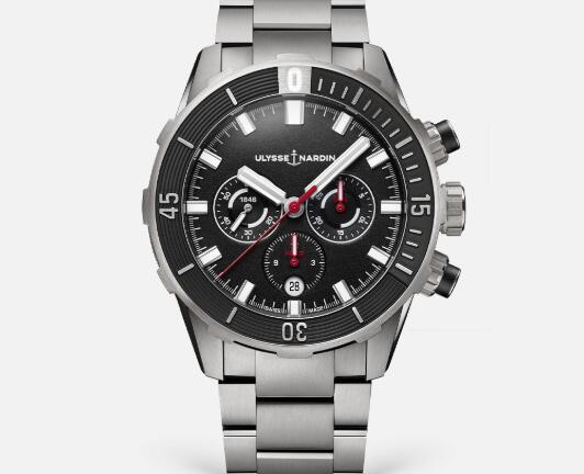 Ulysse Nardin Diver Chronograph 44mm Replica Watch Price 1503-170-7M/92