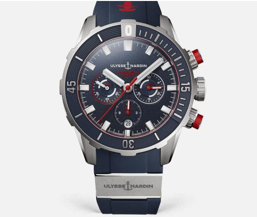 Ulysse Nardin Diver Chronograph 44mm Replica Watch Price 1503-170LE-3/93-HAMMER