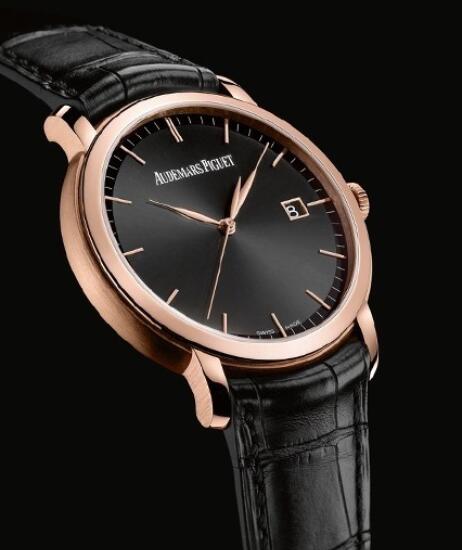 Replica Watch Audemars Piguet Jules Audemars Automatique 15170OR.OO.A002CR.01 Pink Gold - Black Dial
