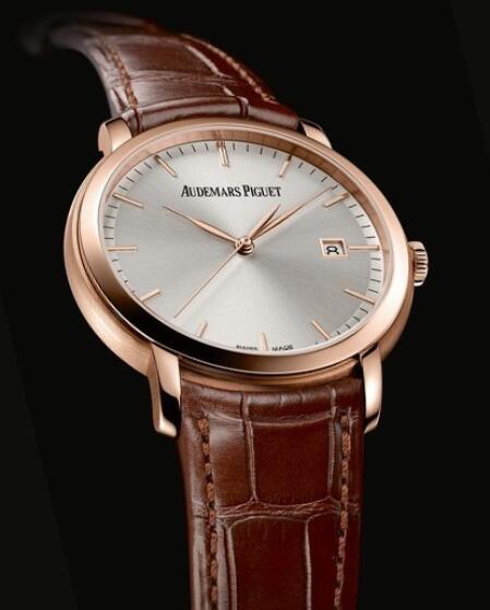 Replica Watch Audemars Piguet Jules Audemars Automatique 15170OR.OO.A088CR.01 Pink Gold - Silver Dial