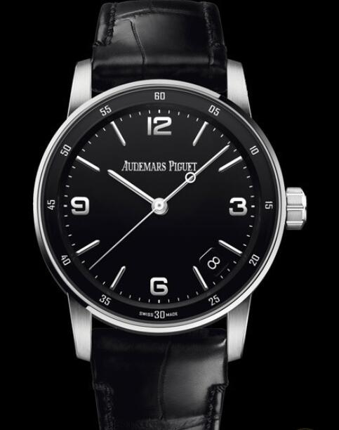 Replica Audemars Piguet Watch Code 11.59 Selfwinding 15210BC.OO.A002CR.01 White Gold - Black Dial - Strap Alligator Replica Audemars Piguet Watch Code 11.59 Selfwinding 15210BC.OO.A002CR.01 White Gold - Black Dial - Strap Alligator