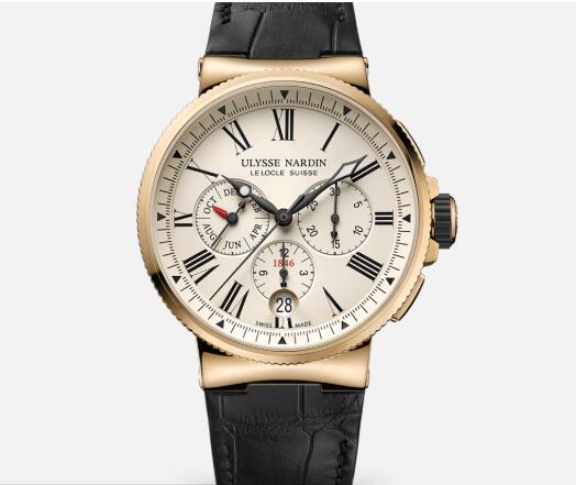 Ulysse Nardin Marine Chronograph 43 mm Replica Watch Price 1532-150/40