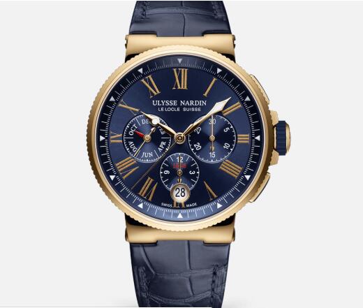 Ulysse Nardin Marine Chronograph 43 mm Replica Watch Price 1532-150/43