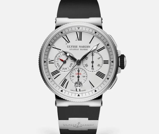 Ulysse Nardin Marine Chronograph 43 mm Replica Watch Price 1533-150-3/40