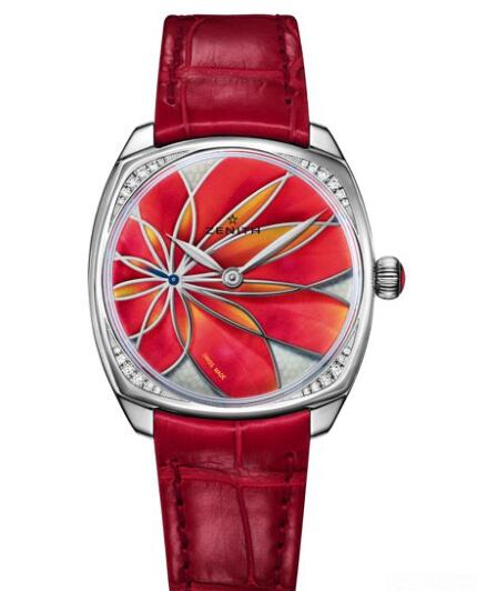 Zenith Watch for Women Replica Watch Zenith Star 33 mm 16.1970.681/34.C756 Steel - Diamonds - Mother-of-Pearl Dial - Alligator Strap Zenith Watch for Women Replica Watch Zenith Star 33 mm 16.1970.681/34.C756 Steel - Diamonds - Mother-of-Pearl Dial - Alligator Strap