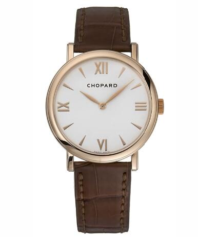 Chopard Classic Replica Watch CLASSIC 36MM MANUAL ROSE GOLD 163154-5201
