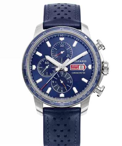 Chopard Classic Racing Replica Watch MILLE MIGLIA GTS AZZURRO CHRONO 44 MM AUTOMATIC STAINLESS STEEL 168571-3007