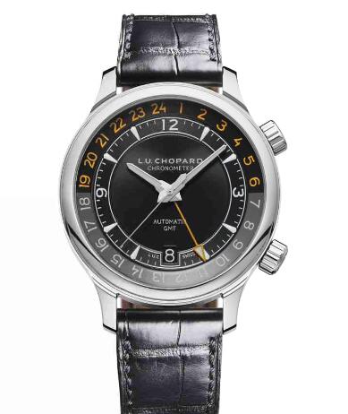 Chopard L.U.C Watch Replica Review L.U.C GMT ONE 42 MM AUTOMATIC STAINLESS STEEL 168579-3001