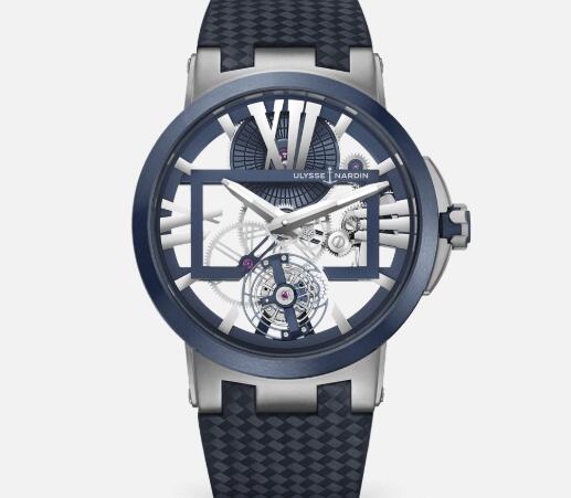 Ulysse Nardin Executive Skeleton Tourbillon 45mm Replica Watch Price 1713-139/43