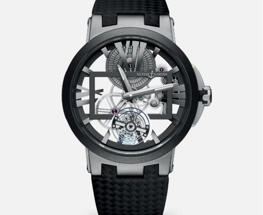 Ulysse Nardin Executive Skeleton Tourbillon 45mm Replica Watch Price 1713-139