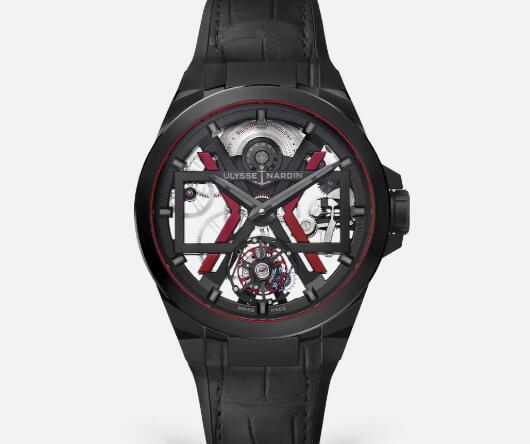 Ulysse Nardin Executive Blast 45mm Replica Watch Price 1723-400/BLACK