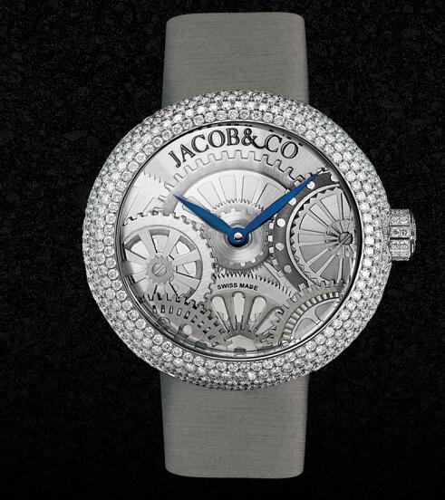 Jacob and Co BRILLIANT HALF PAVE Replica Watch 210.030.10.RH.OX.3RD
