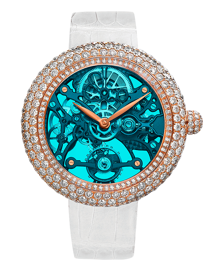 Jacob & Co. Ladies Brilliant SKELETON NORTHERN LIGHTS ROSE GOLD Replica Watch BS431.40.RD.QB.A Jacob & Co. Ladies Brilliant SKELETON NORTHERN LIGHTS ROSE GOLD Replica Watch BS431.40.RD.QB.A