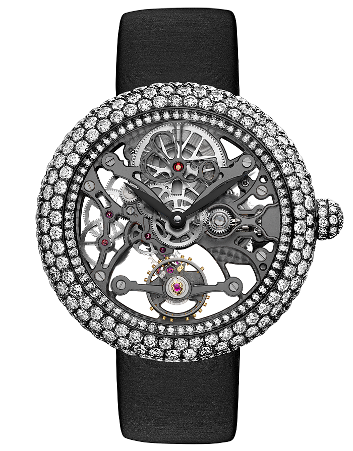 Jacob & Co. Ladies Brilliant SKELETON JEWELRY WHITE GOLD WITH BLACK DLC TREATMENT Replica Watch BS531.31.RD.AK.A Jacob & Co. Ladies Brilliant SKELETON JEWELRY WHITE GOLD WITH BLACK DLC TREATMENT Replica Watch BS531.31.RD.AK.A