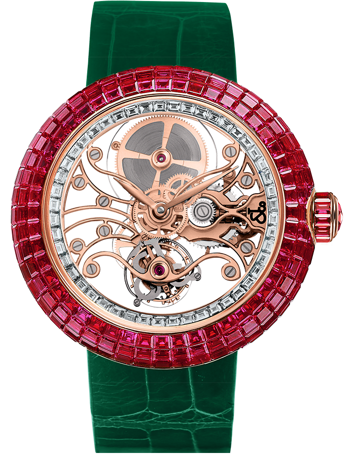 Jacob & Co. BRILLIANT SKELETON TOURBILLON Watch BT542.40.BR.RB.A Jacob and Co Replica Watch