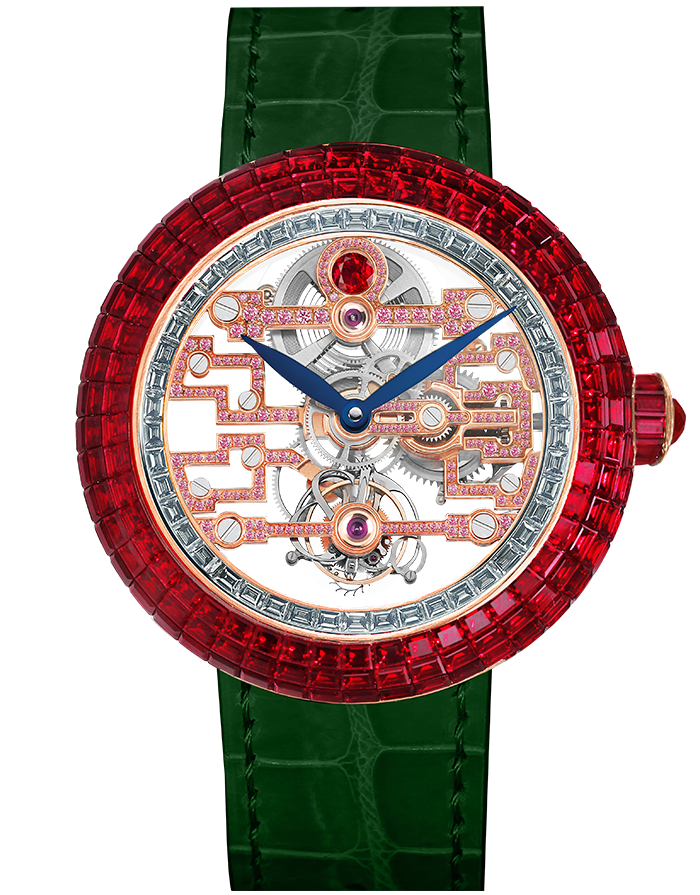 Jacob & Co. Brilliant Art Deco Ruby Watch BT545.40.BR.RB.A Jacob and Co Replica Watch Jacob & Co. Brilliant Art Deco Ruby Watch BT545.40.BR.RB.A Jacob and Co Replica Watch