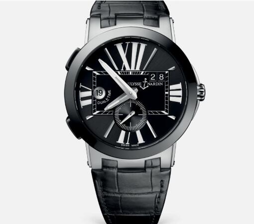 Ulysse Nardin Dual Time 43mm Replica Watch Price 243-00/42