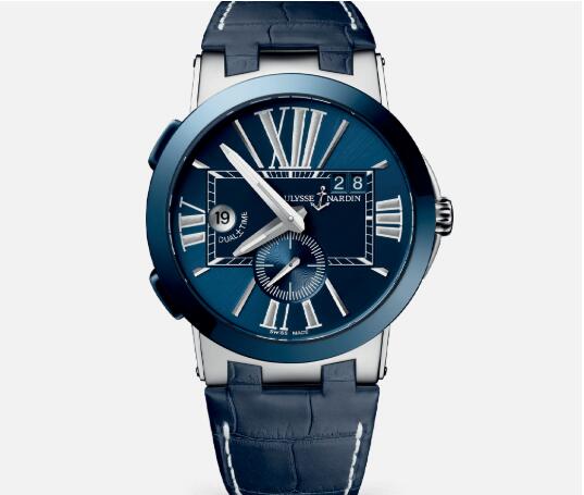 Ulysse Nardin Dual Time 43mm Replica Watch Price 243-00/43 Ulysse Nardin Dual Time 43mm Replica Watch Price 243-00/43