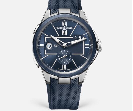 Ulysse Nardin Executive Dual Time 43mm Replica Watch Price 243-20-3/43