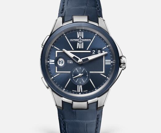 Ulysse Nardin Executive Dual Time 43mm Replica Watch Price 243-20/43