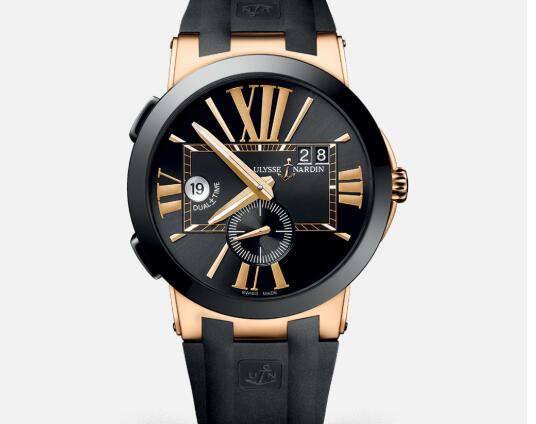Ulysse Nardin Dual Time 43mm Replica Watch Price 246-00-3/42