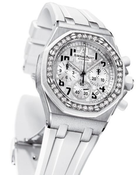 Replica Watch Audemars Piguet Chronographe Lady Royal Oak Offshore 26048SK.ZZ.D010CA.01 Steel - Setted Bezel Replica Watch Audemars Piguet Chronographe Lady Royal Oak Offshore 26048SK.ZZ.D010CA.01 Steel - Setted Bezel