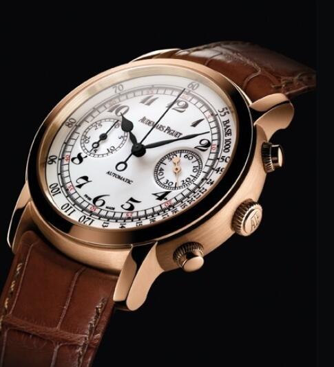 Replica Watch Audemars Piguet Chronographe Jules Audemars 26100OR.OO.D088CR.01 Pink gold