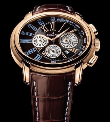 Replica Watch AUDEMARS PIGUET Chronographe Millenary 26145OR.OO.D095CR.01 Pink gold