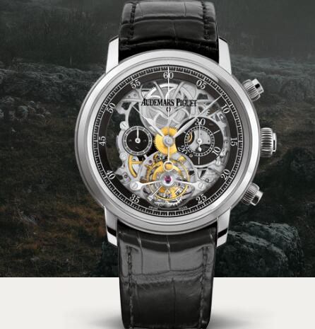 Audemars Piguet Replica Watch JULES AUDEMARS TOURBILLON CHRONOGRAPH 26346BC.OO.D002CR.01 Audemars Piguet Replica Watch JULES AUDEMARS TOURBILLON CHRONOGRAPH 26346BC.OO.D002CR.01