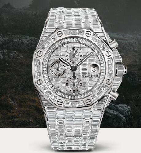 Replica AP Watch Diamond Audemars Piguet ROYAL OAK OFFSHORE SELFWINDING CHRONOGRAPH 26473BC.ZZ.8043BC.01