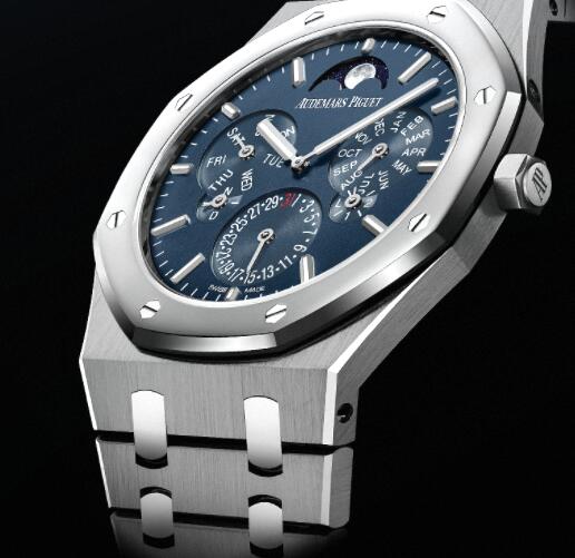 Audemars Piguet ROYAL OAK SELFWINDING PERPETUAL CALENDAR ULTRA-THIN Replica Watch Royal Oak Day Date Moonphase 26586IP.OO.1240IP.01