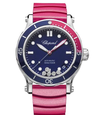 Chopard Happy OCEAN Watch Cheap Price 40 MM AUTOMATIC STAINLESS STEEL DIAMONDS 278587-3002