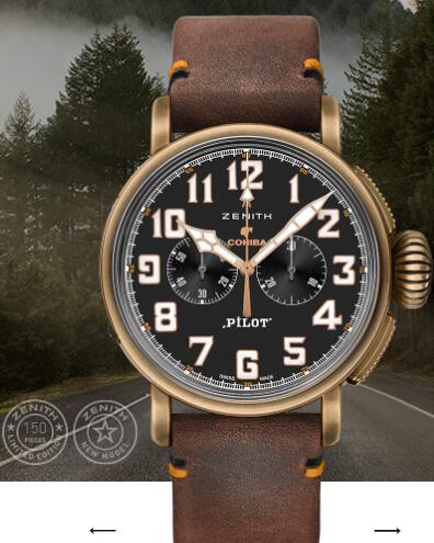 Zenith Pilot Replica Watch PILOT TYPE 20 CHRONOGRAPH COHIBA EDITION 45mm 29.2432.4069/27.C794 Zenith Pilot Replica Watch PILOT TYPE 20 CHRONOGRAPH COHIBA EDITION 45mm 29.2432.4069/27.C794