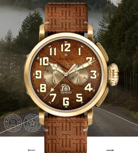 Zenith Pilot Replica Watch PILOT TYPE 20 CHRONOGRAPH TRINIDAD 50TH ANNIVERSARY EDITION 45mm 30.2430.4069/78.C811 Zenith Pilot Replica Watch PILOT TYPE 20 CHRONOGRAPH TRINIDAD 50TH ANNIVERSARY EDITION 45mm 30.2430.4069/78.C811